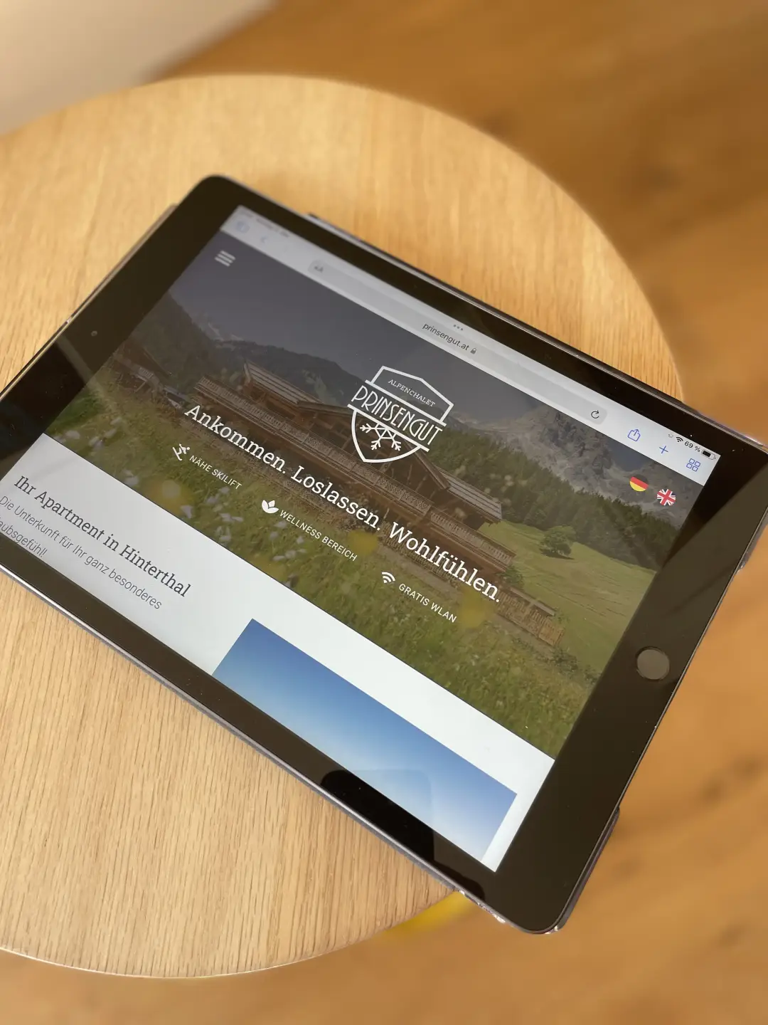 Alpenchalet Prinsengut